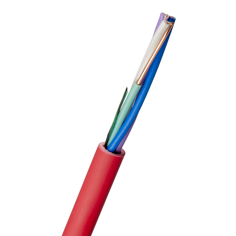 TELEKABEL INOMHUS NEXANS ALSECURE EQQXB 1X4X1,0 500M