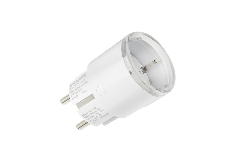 shelly Trådlöst uttag shelly plug pm gen3 vit