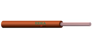 reka by nexans Installationsledning-hf flamerex-hf 2,5 rm, brun, ring