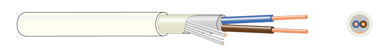 INSTALLATION CABLE MPLM 2x1.5/1 N COIL50