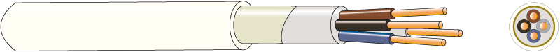 INSTALLATION CABLE MPLM 5G1.5/1  COIL50