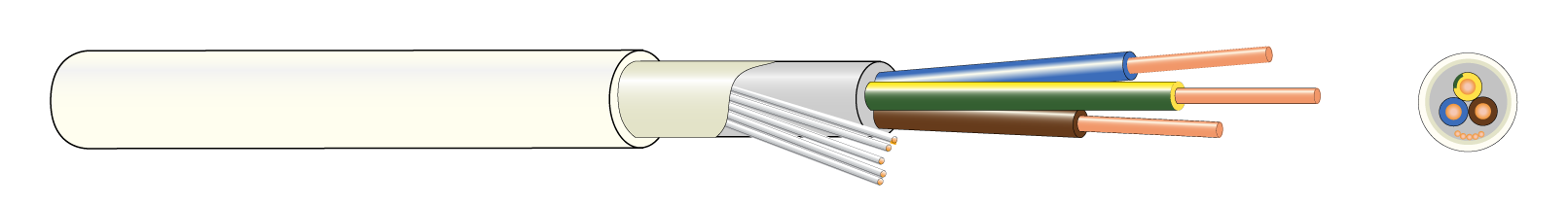 INSTALLATION CABLE MPLM 3G1.5/1  COIL50