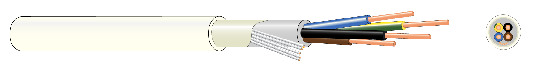 INSTALLATION CABLE MPLM 4G1.5/1  COIL50