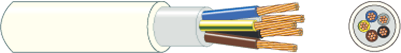 INSTALLATION CABLE MMJ 4x2.5 N DRUM750