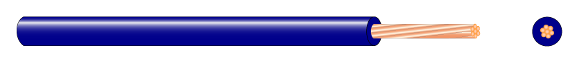 INSTALLATION LEAD MK 90C 2.5 DARK BLUE  BOX