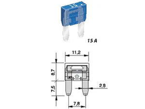 autoline Fuse mini gm 15a fuse mini gm 15a