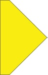 MARKING PLATE H-25 ARROW LEFT/RIGHT