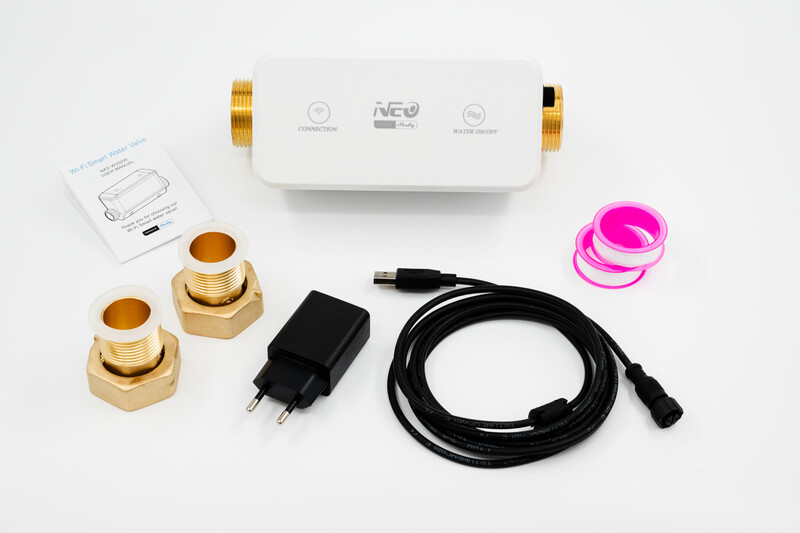 shelly Vesivuotokytkin shelly neo smart water valve dn25