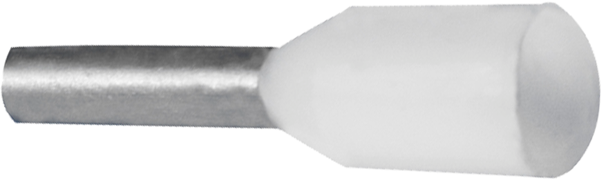ENDEHYLSE/ NITE 0,75MM² 0,75 HVIT C