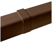 AC DUCT BROWN ARTIPLASTIC 80X60 CONNECTION COVER