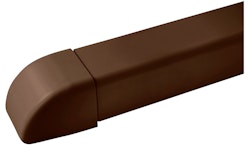 AC DUCT BROWN ARTIPLASTIC 80X60 END COVER