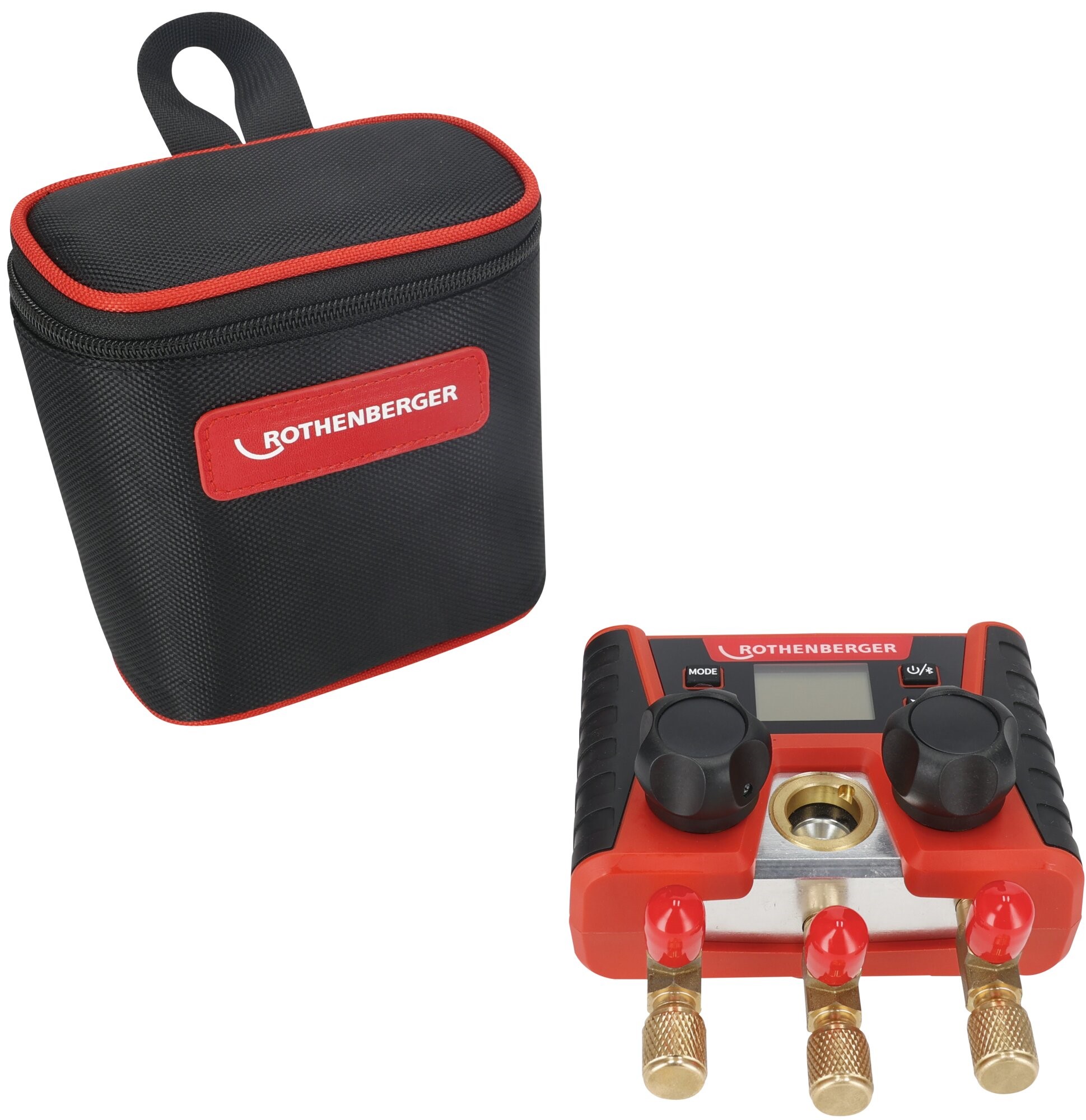 MANOMETERSTÄLL ROTHENBERGER ROCOOL MINI 2-WAY DIGITAL