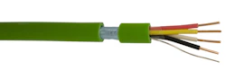 KNX/BUS EIB-H 2x2x0,8mm Grønn Halogenfri