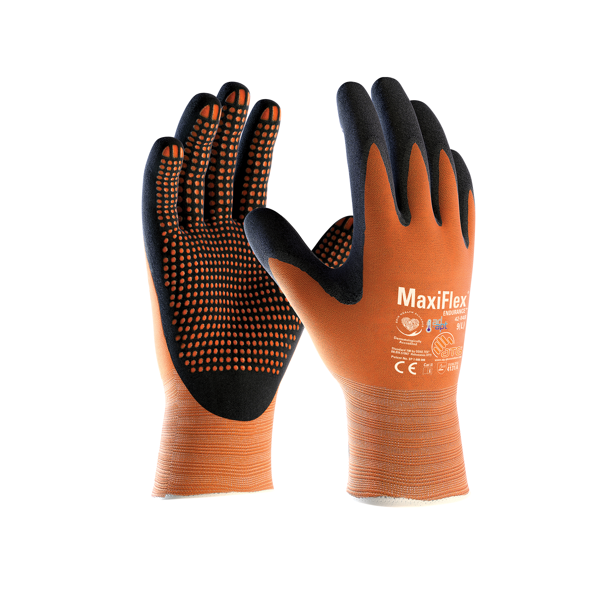 GLOVE ATG MAXIFLEX ENDURANCE AD-APT HT 42-848 SIZE 9