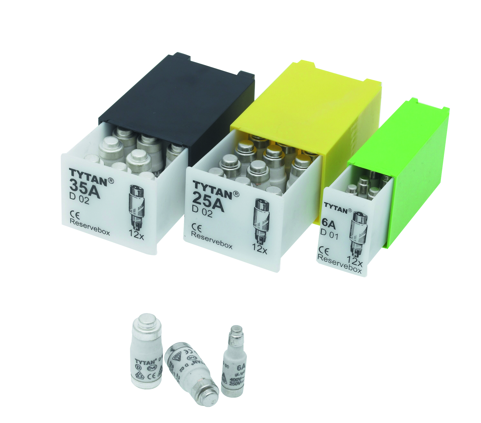 Tytan sikrings boks 3x10A