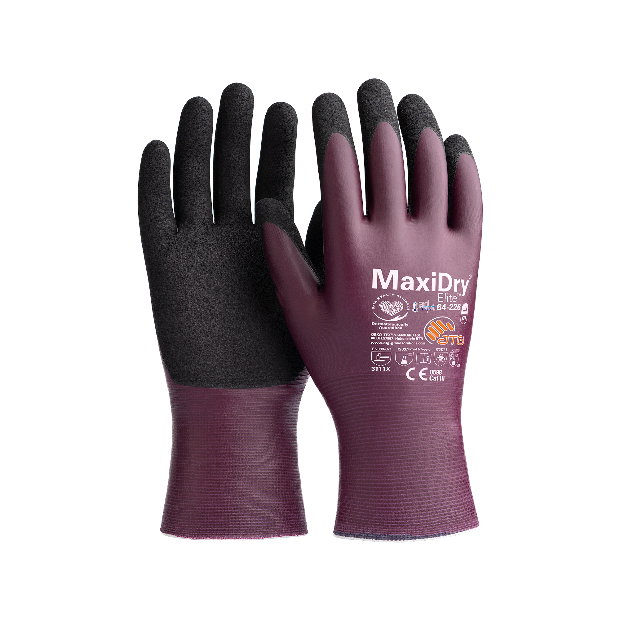 atg Glove atg maxidry elite full ht 64-226 size 7