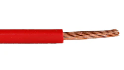 RK (H07V-K) 6,00MM² Rød SNELLE 100M