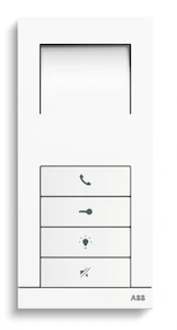 abb Wm audio handsfree, svarapp, hvit