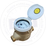 COLD WATER METER ZENNER DN20/130 MNK-N Q3=2,5 m3/h 10L