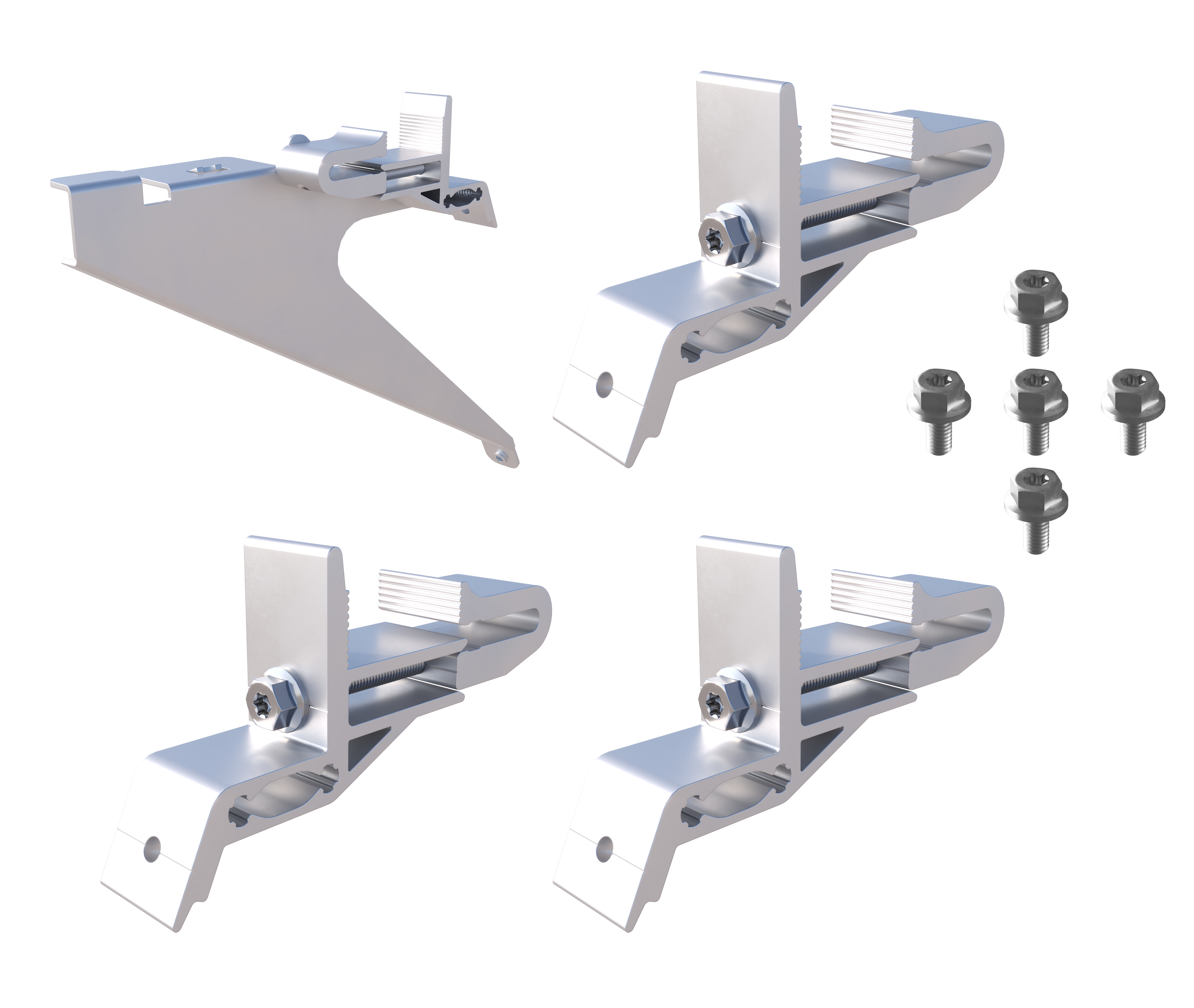 Wave Wind Deflector Clamps