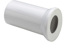 WC-CONNECTION SOCKET STRAIGHT 250MM WHITE 101312