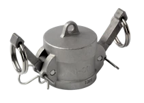 CAM AND GROOVE COUPLING DC SS 1 IN. CAP