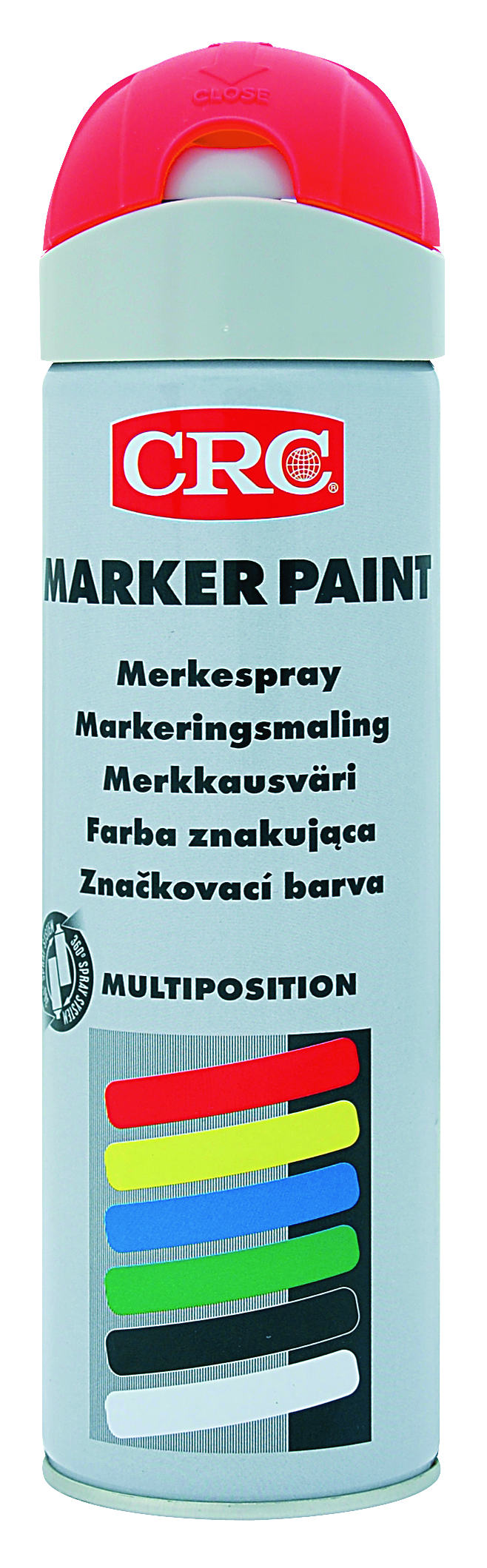 MERKESPRAY RØD FLUOR 500 ML