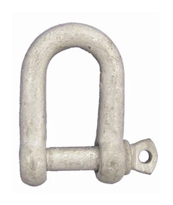 multimarine Screw shackle 10mm hot dip g 2pcs