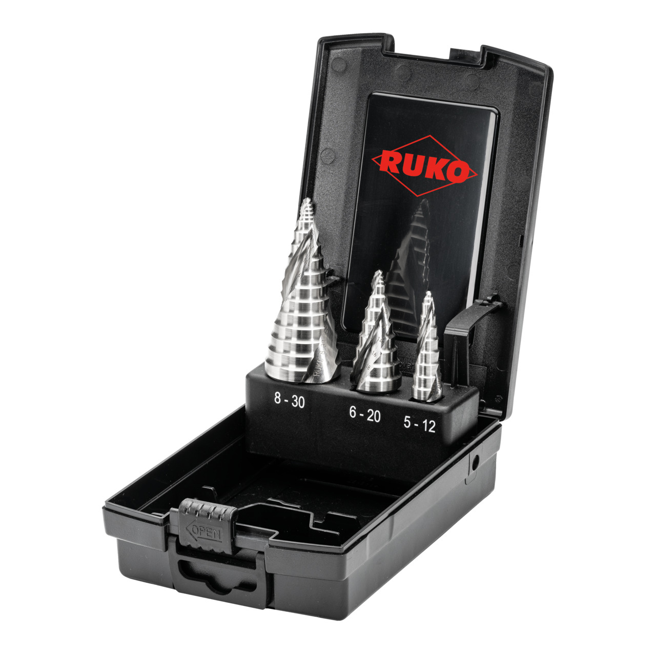 STEGBORRSATS RUKO 5-30MM FLOWSTEP HSS
