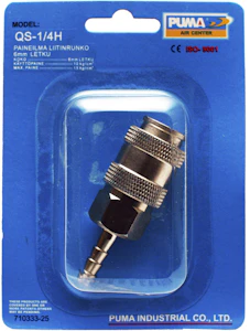 senco Quik-coupler senco 1/4in hose tube puma