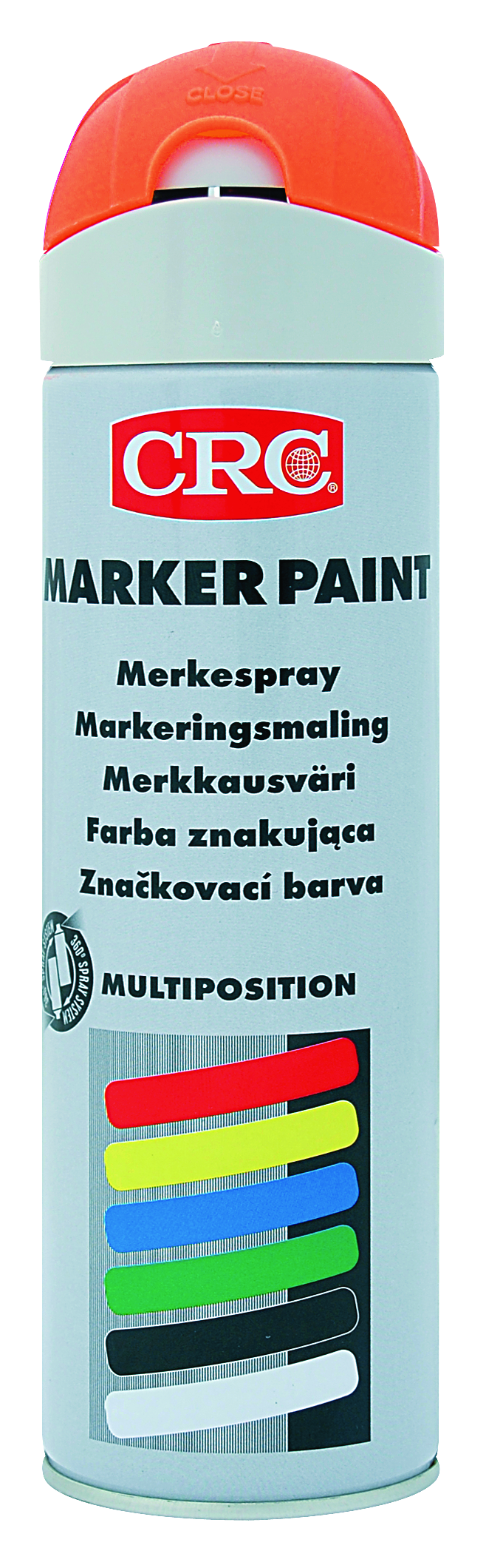 MERKESPRAY ORANSJE FLUOR 500 ML