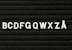 undefined Plastic letter bcdfgqwxzå 13mm white 10pcs