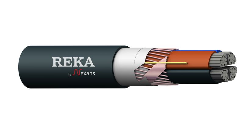 ALUMINIUM POWER CABLE-HF AXCMK-HF D Helppo 4x150/41 Dca