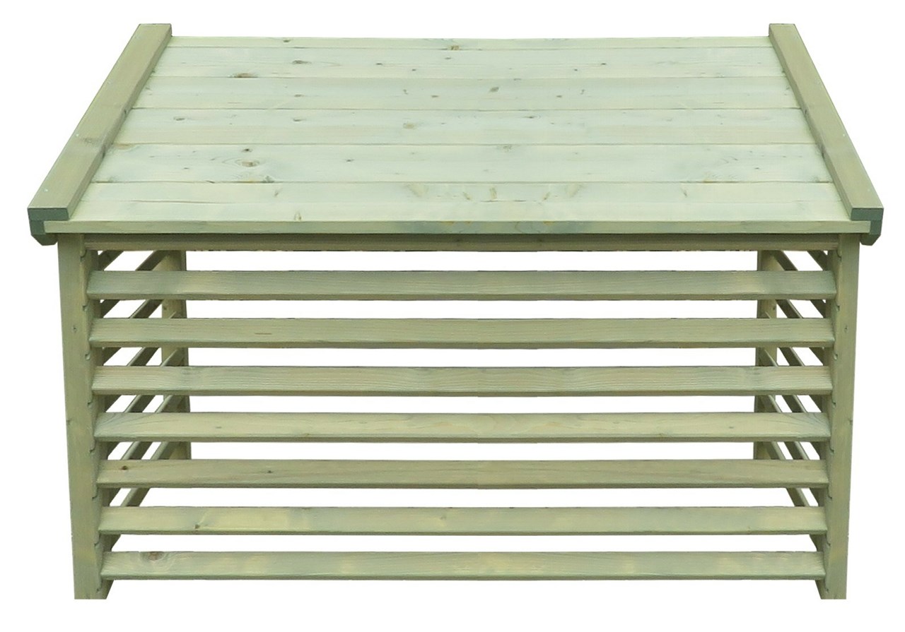 abk Varmepumpehus trykkimpregnert h:62-76 x b:94 x d:52 cm