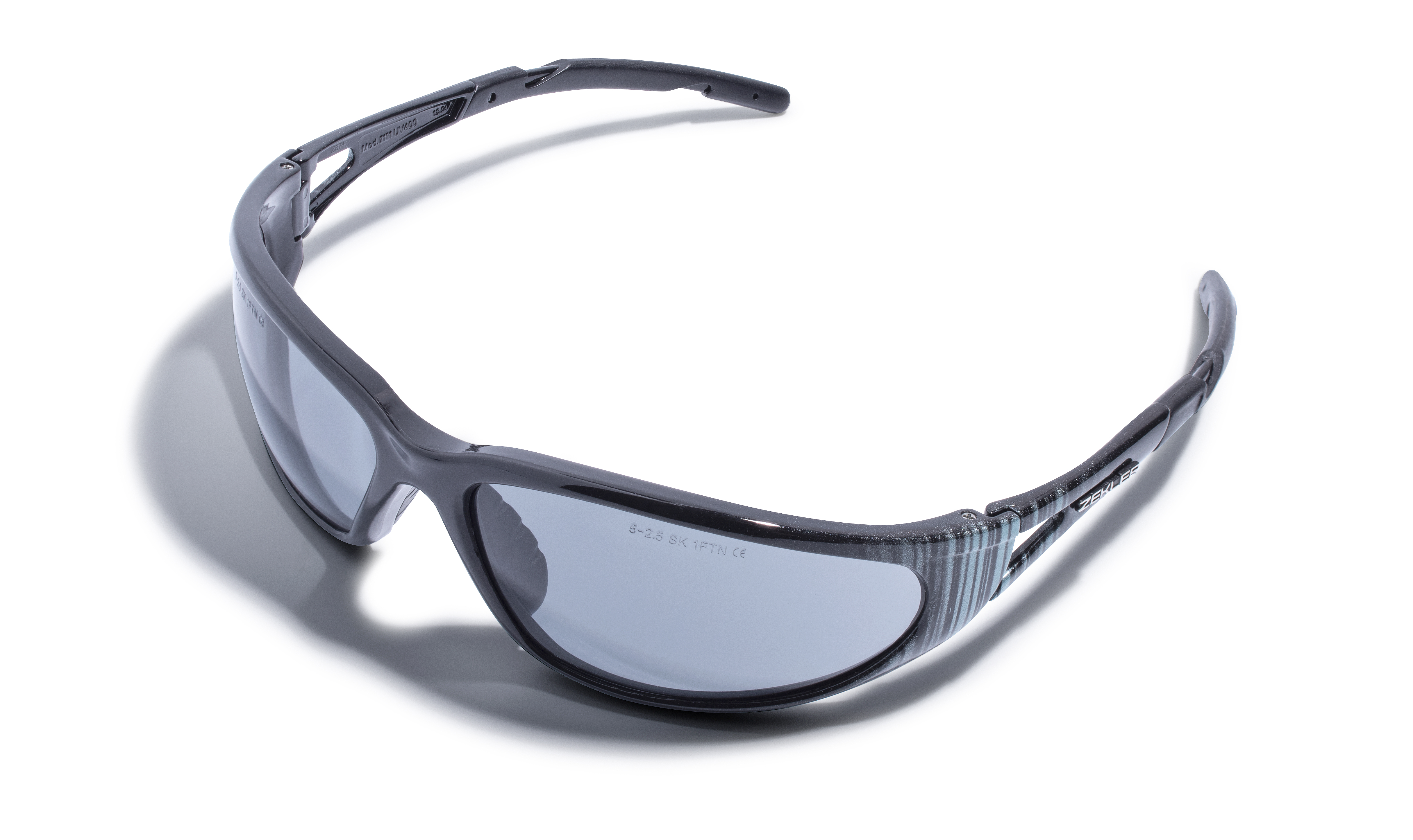 VERNEBRILLE 101 GRÅ ZEBRA