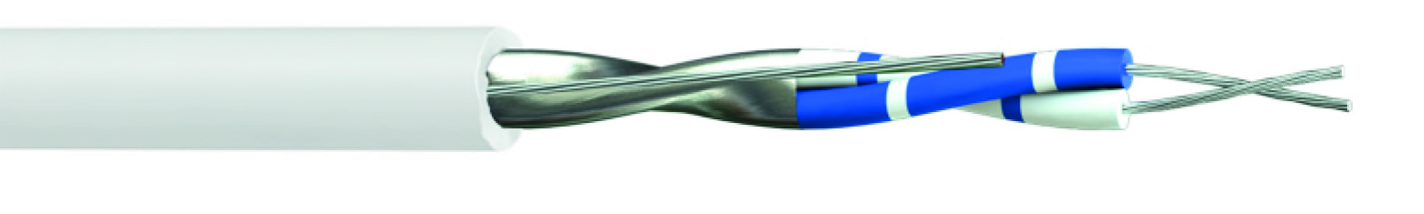 Single pair foil screen 1x2xawg22 (7703N