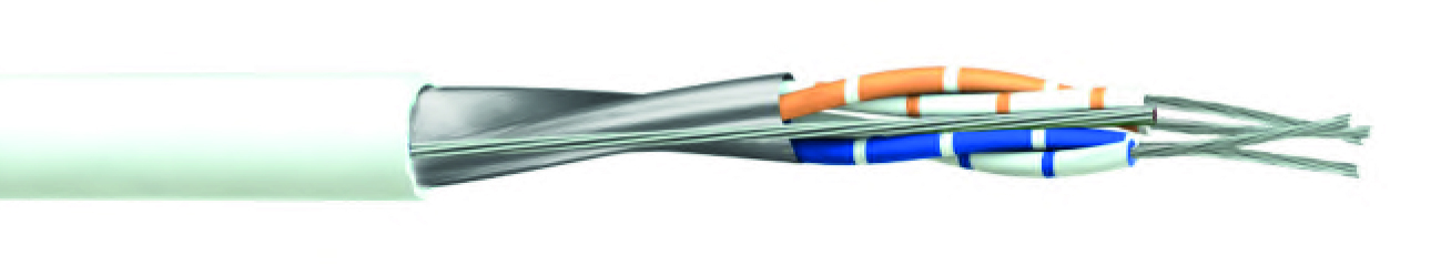 Two pair foil screened 2x2xawg22 (7704 N
