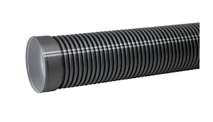 uponor infra 300mm overvann iq rør 3m sn8 dv m/muffe