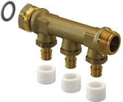 QE MANIFOLD UPONOR 3-PARTS 15mm K/K35 MS