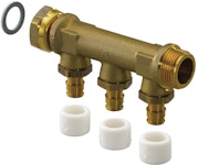 QE MANIFOLD UPONOR 3-PARTS 15mm K/K35 MS
