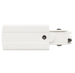 SHOPLINE 3-T END CONNECTOR RIGHT WHITE
