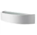 sg armaturen Curve matt-hvit 10w led 3000k