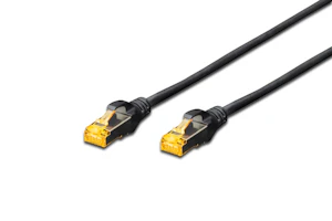 digitus Connecting cable cat6a s-ftp 1m black