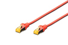 CONNECTING CABLE CAT6A S-FTP 10m RED