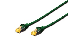 CONNECTING CABLE CAT6A S-FTP 7m GREEN