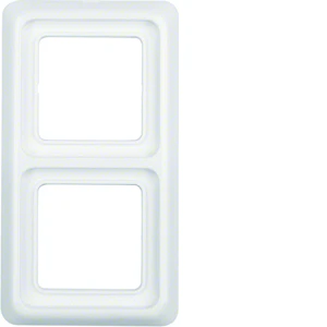 hager Ram ip44 2-fack m. tätning ip44 vit