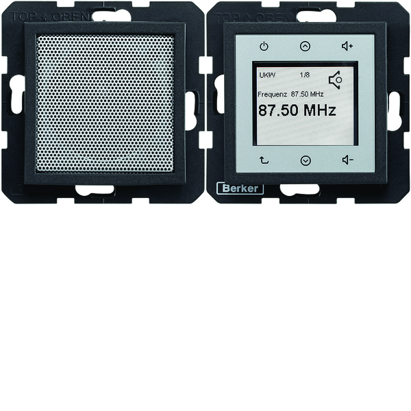 hager Touch radio set radio+loudspeakerset ukr ant