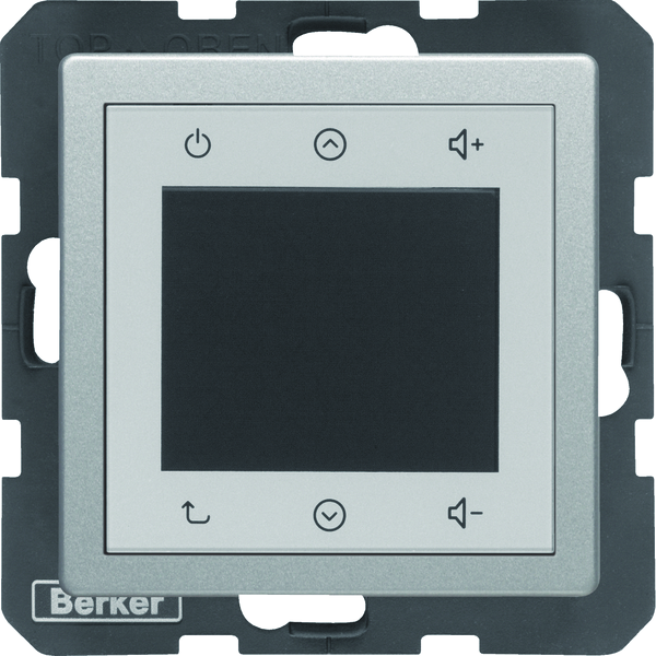 hager Radio 87.5-108mhz touch alu