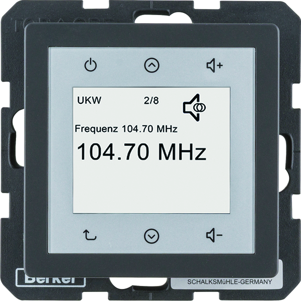 hager Touch radio 87.5-108mhz touch ant