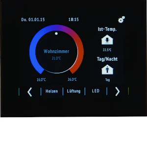 hager Näyttöpaneeli knx hager tft 3.5 10siv. kellotoim